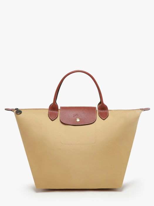 Longchamp Le pliage original Sacs porté main Beige