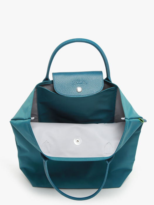 Longchamp Le pliage green Sacs porté main Bleu