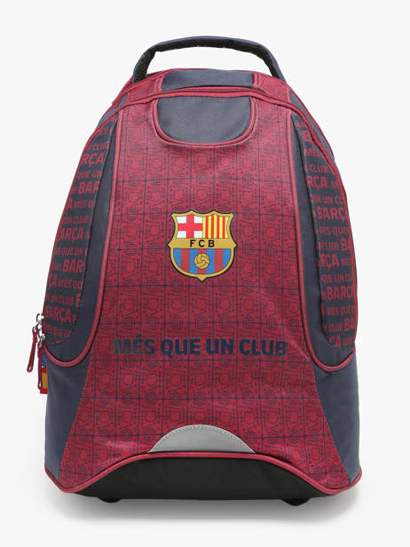 Sac A Dos à Roulettes 2 Compartiments Fc barcelone Rouge barca 223F204R