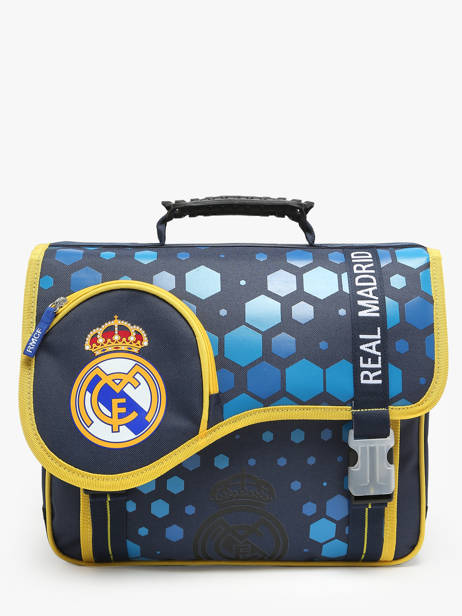 Cartable 2 Compartiments Real madrid Bleu real 24BR203C