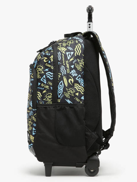 Sac A Dos à Roulettes 2 Compartiments Rip curl Noir bts 137MBA vue secondaire 2