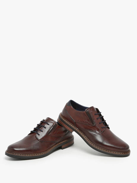 Chaussures Derbies Rigolo En Cuir Bugatti Marron men 311AOC01 vue secondaire 2