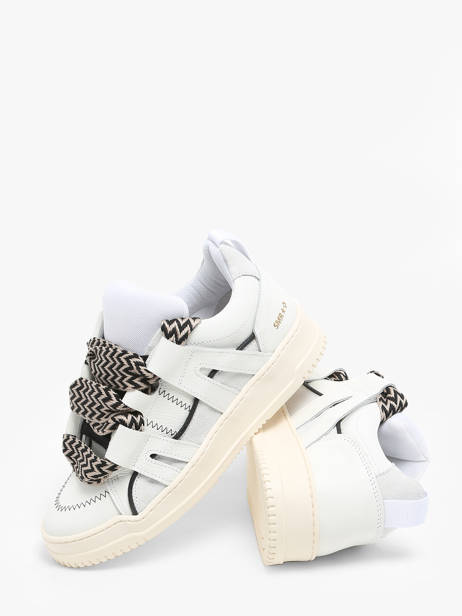 Sneakers En Cuir Semerdjian Blanc women INNA246 vue secondaire 3