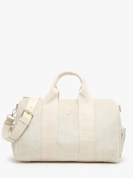 Sac Porté épaule A4 Velours Vanessa wu Beige velours MA0085