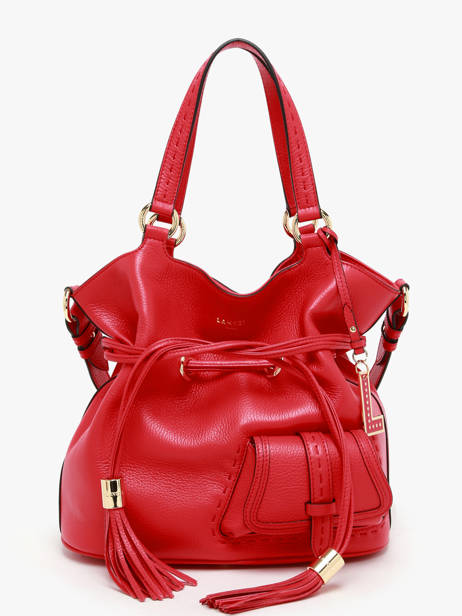 Sac Seau M Premier Flirt Cuir Lancel Rouge premier flirt A10110