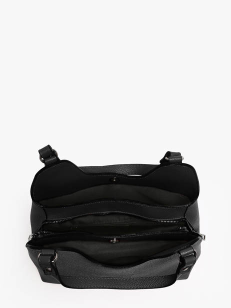 Sac à Main Caviar Cuir Milano Noir caviar CA24067 vue secondaire 3