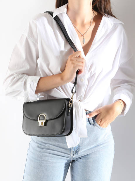 Sac Bandoulière M Altair Cuir Etrier Noir altair EALA081M vue secondaire 1