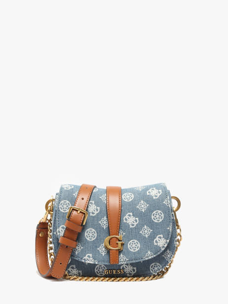 Sac Bandoulière Kuba Guess Bleu kuba PD932978