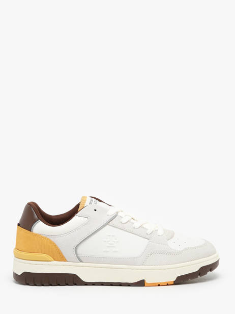 Sneakers En Cuir Tommy hilfiger Jaune men 5215ZE1