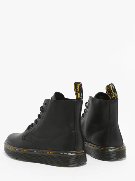 Bottines En Cuir Dr martens Noir unisex 27778001 vue secondaire 3