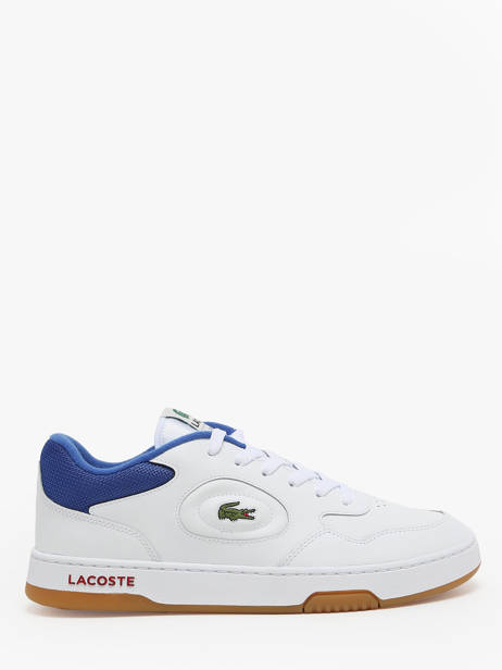 Sneakers Lineset En Cuir Lacoste Blanc men 7SMA0060