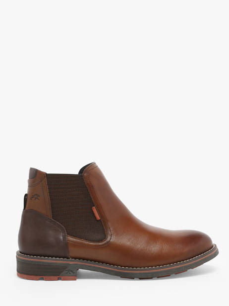 Chelsea Boots Terry En Cuir Fluchos Marron men F1343