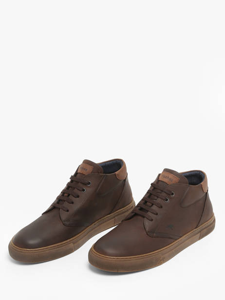 Sneakers Niko En Cuir Fluchos Marron men F1549 vue secondaire 1