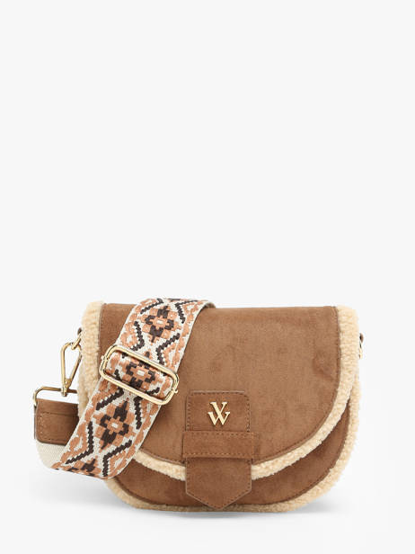 Sac Bandoulière Winter Vanessa wu Marron winter MA0059