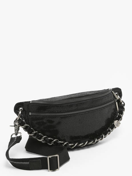 Sac Banane Mila louise Noir vintage 23689BB vue secondaire 1