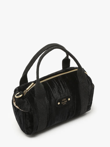 Sac Bandoulière Vfr Velours Mila louise Noir vfr 23224VFR vue secondaire 2