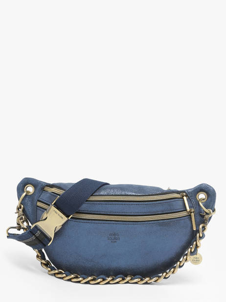 Sac Banane Mila louise Bleu vintage 23689X