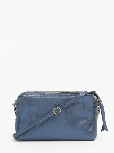 Sac Mama Xs Cuir Mila louise Bleu vintage 23673XSX vue secondaire 4