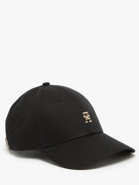 Casquette Tommy hilfiger Noir th luxe AW16622 vue secondaire 1