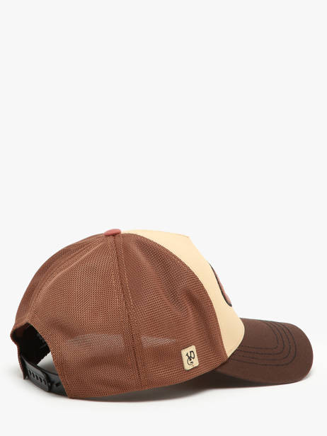 Casquette Von dutch Marron access TERRYLOG vue secondaire 2