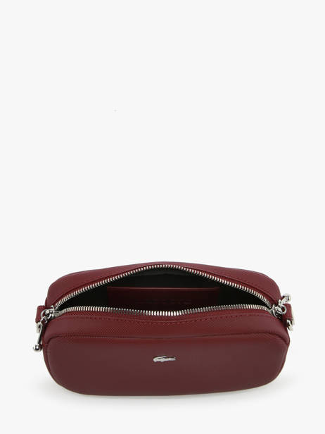 Sac Bandoulière Daily City Lacoste Rouge daily city NF4755DZ vue secondaire 2