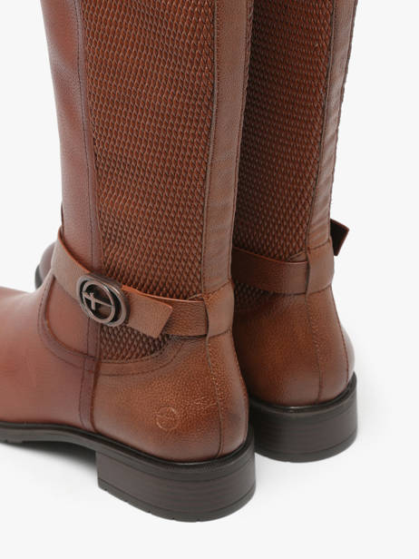 Bottes Cavalières En Cuir Tamaris Marron women 43 vue secondaire 4