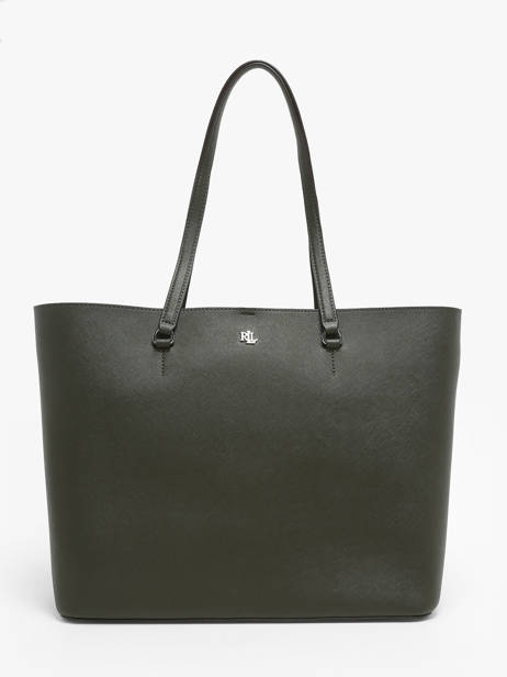 Sac Cabas Karly Cuir Lauren ralph lauren Vert karly 31911655