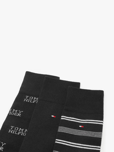 Chaussettes Tommy hilfiger Noir socks 71229783 vue secondaire 3