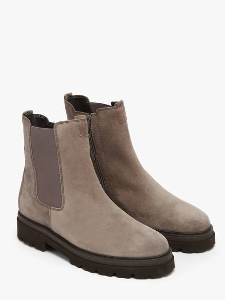 Chelsea Boots En Cuir Gabor Marron women 10 vue secondaire 1