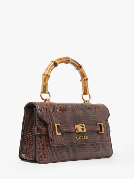 Sac Bandoulière Sibel Guess Marron sibel KB950620 vue secondaire 2