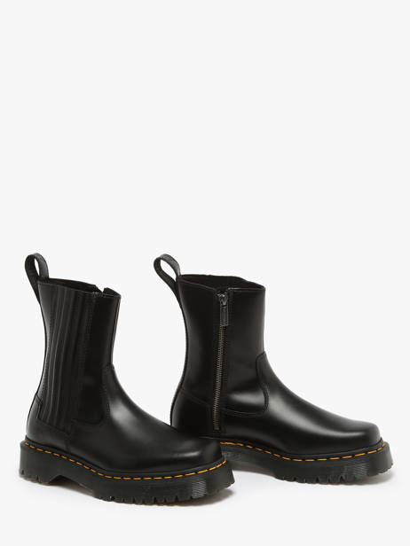 Bottines En Cuir Dr martens Noir women 31950001 vue secondaire 1