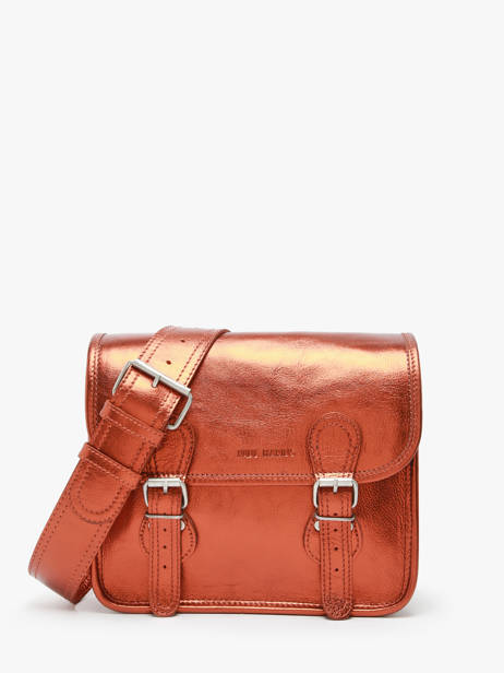 Sac Bandoulière La Sacoche S Ginger Cuir Paul marius Orange ginger SACOSGIN