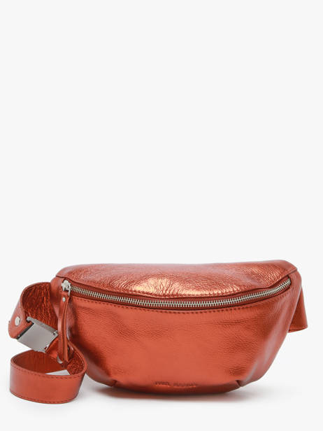 Sac Banane Ginger Cuir Paul marius Orange ginger BANANGIN