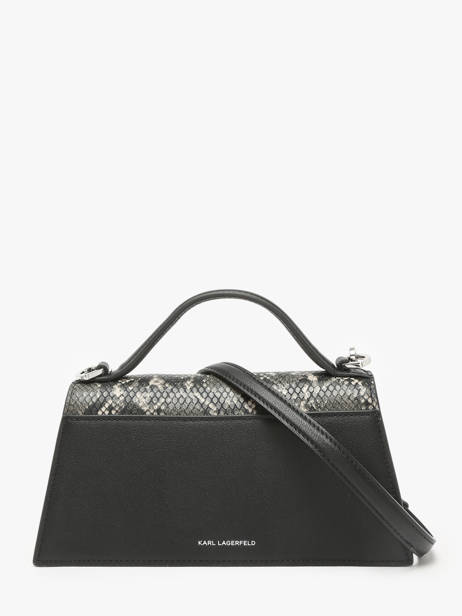 Sac Bandoulière K Signature Cuir Karl lagerfeld Multicolore k signature 246W3098 vue secondaire 3