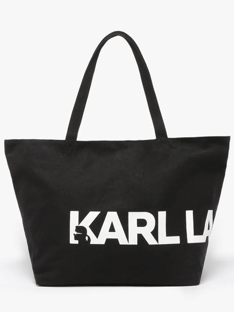 Cabas K Essential Coton Karl lagerfeld Noir k essential 246W3886