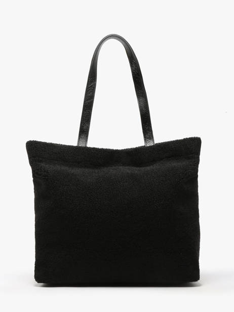 Sac Porté épaule Teddy Polyester Recyclé Nat et nin Noir teddy T vue secondaire 3