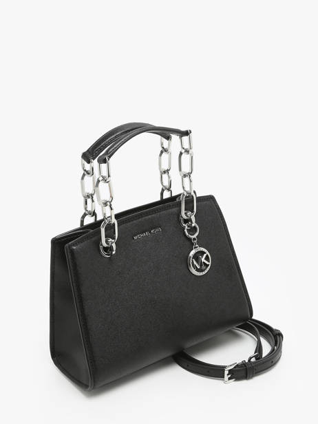 Sac Bandoulière Cynthia Cuir Michael kors Noir cynthia F4SCYS5T vue secondaire 1