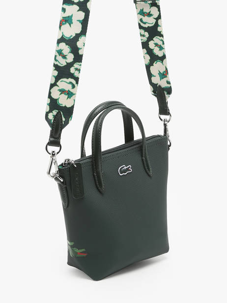 Sac Bandoulière Holiday Lacoste Vert holiday NF4795HN vue secondaire 1