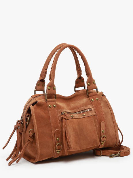 Sac Porté épaule Velvet Milano Marron velvet VE24094 vue secondaire 2