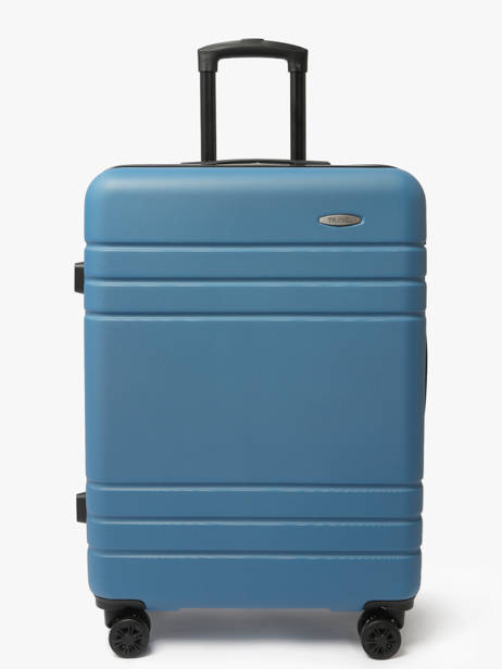 Valise Rigide Valencia Travel Bleu valencia M