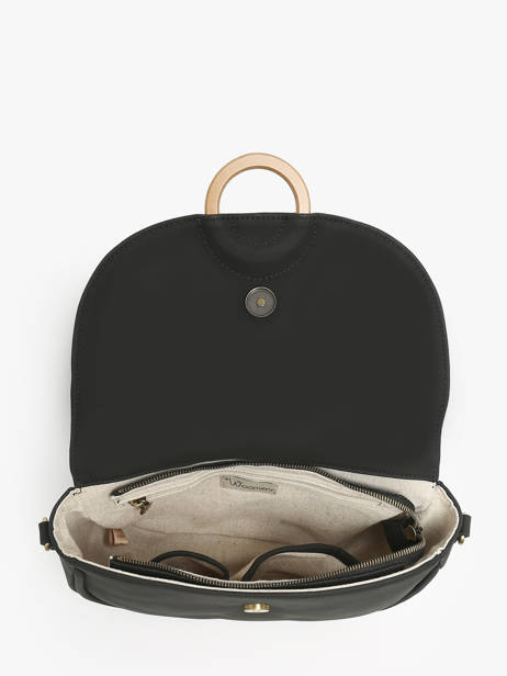 Sac Bandoulière M Crocus Woomen Noir crocus WCRO04 vue secondaire 3