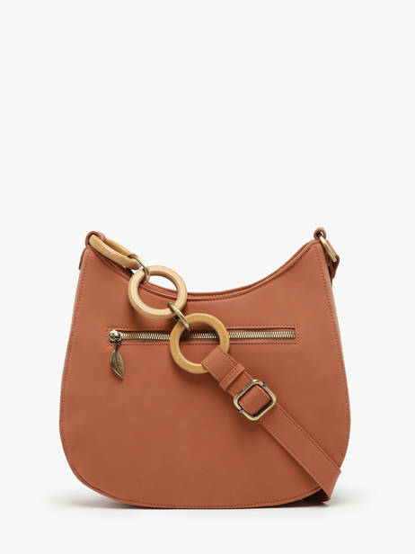 Sac Bandoulière Heliconia Woomen Marron heliconia WHEL01 vue secondaire 4