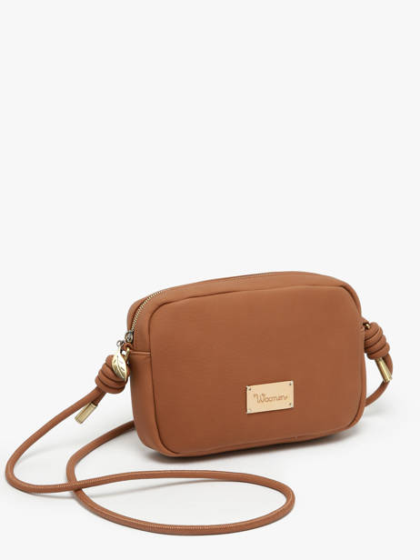 Sac Bandoulière M Muscari Woomen Marron muscari WMUS12 vue secondaire 2