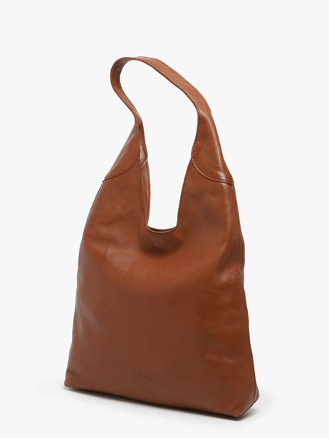 Sac Porté épaule Cow Cuir Basilic pepper Marron cow BCOW2M vue secondaire 2