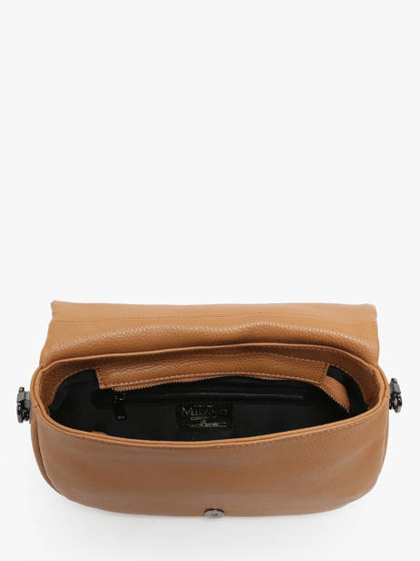 Sac Bandoulière Caviar Cuir Milano Marron caviar CA24116 vue secondaire 3