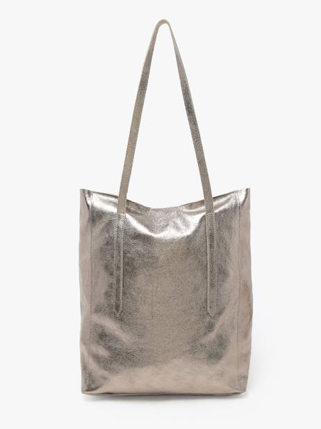 Sac Porté épaule A4 Nine Cuir Milano Marron nine NI24111 vue secondaire 4