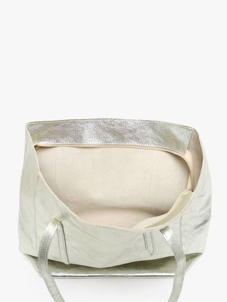 Sac Porté épaule A4 Nine Cuir Milano Or nine NI24111 vue secondaire 3