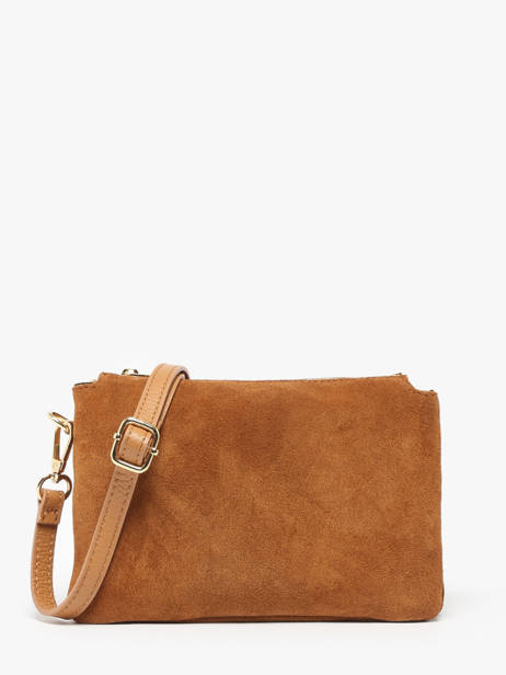 Sac Bandoulière Velvet Caviar Milano Marron velvet caviar VC24117