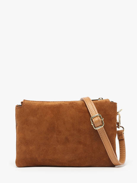 Sac Bandoulière Velvet Caviar Milano Marron velvet caviar VC24117 vue secondaire 4