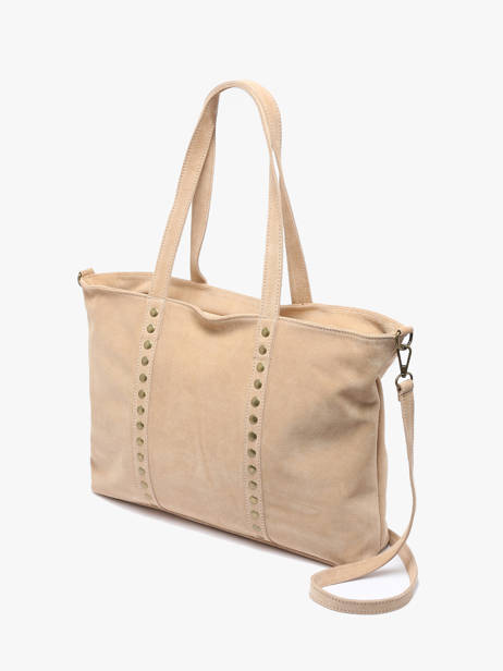 Sac Porté épaule Velvet Milano Beige velvet VE24113 vue secondaire 2